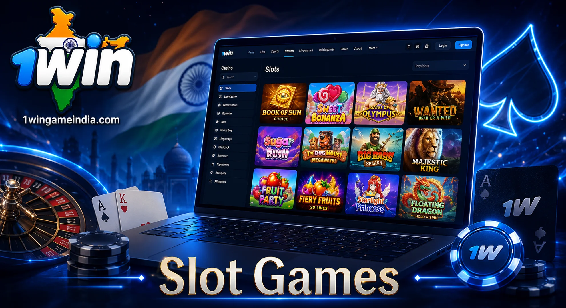 1win slot games