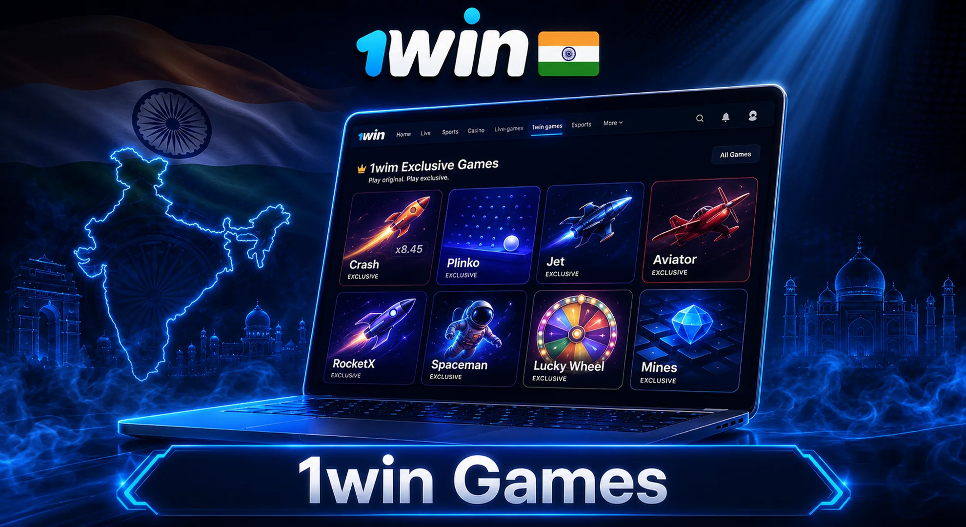 play exclusive 1win games